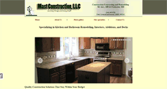 Desktop Screenshot of mastconstructionllc.com